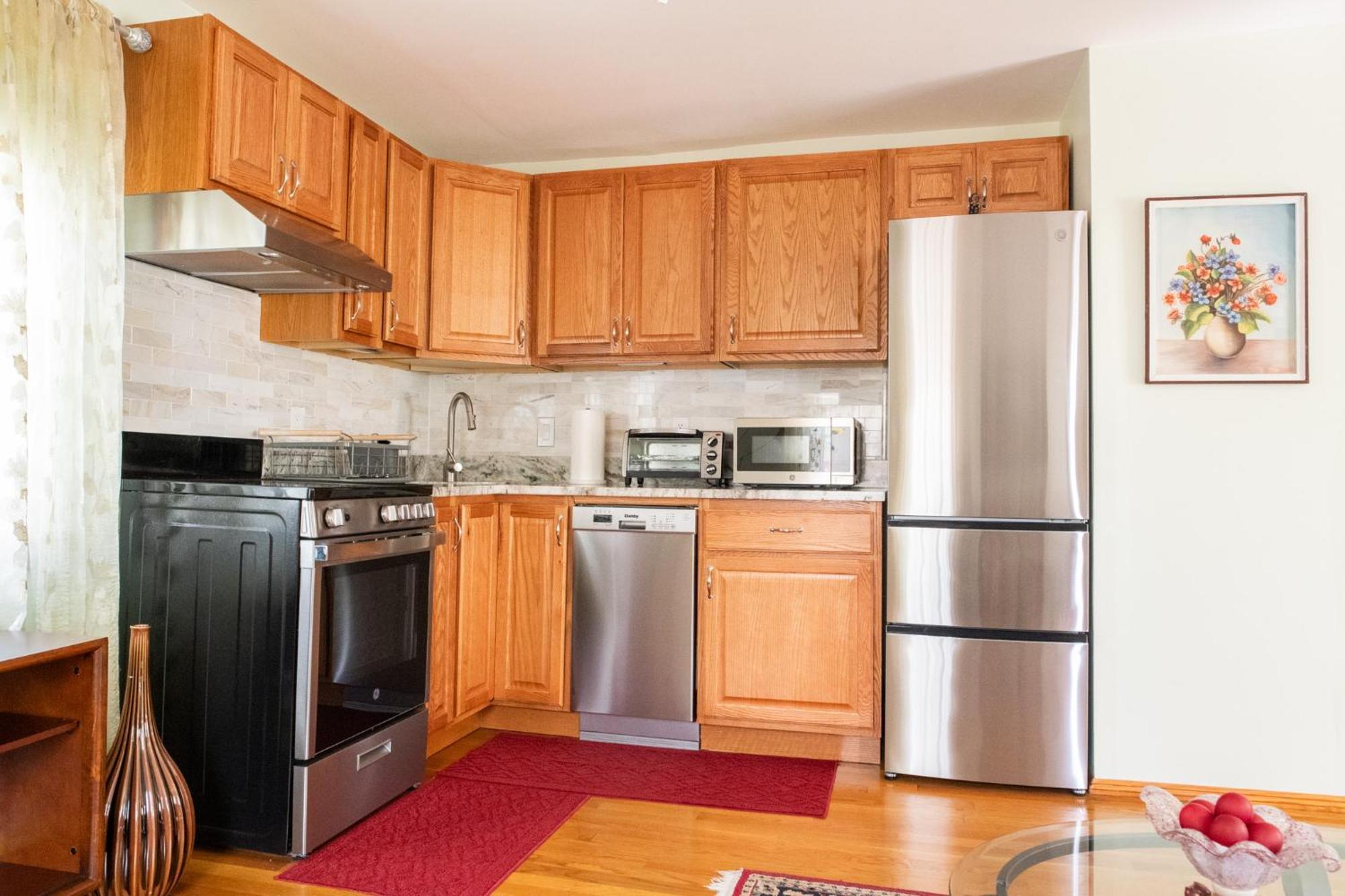 Beautiful Apartment-5 Beds-Full Kitchen-Parking-Super Clean! Boston Buitenkant foto